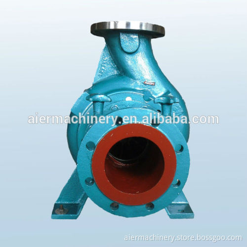 Free flow sewage pump